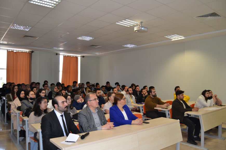 Sanayi ve Teknoloji İl Müdürü Abdullah AY Kariyer Günlerinde Öğrencilerimizle Buluştu